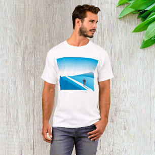 Businessman Looking Towards Future Path T-Shirt