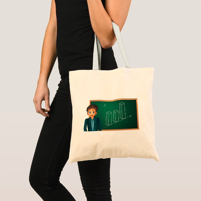 Businessman Presenting Tote Bag (Creator Uploaded)