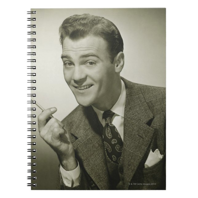 Businessman Spiral Notebook (Front)