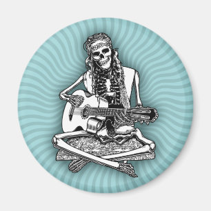 Busker Bones II Magnet