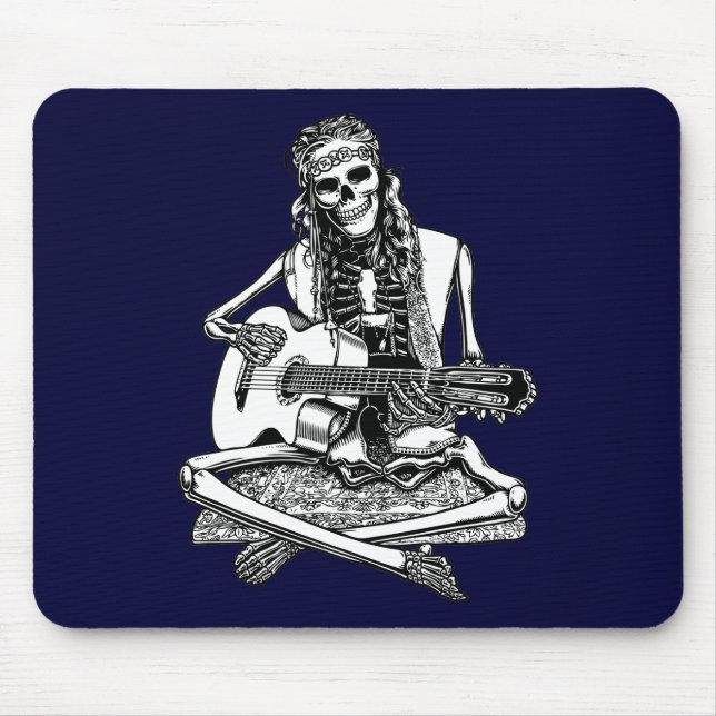 Busker Bones II Mouse Pad (Front)