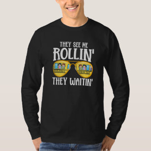 Busman  They See Me Rollin' School Bus Driver T-Shirt