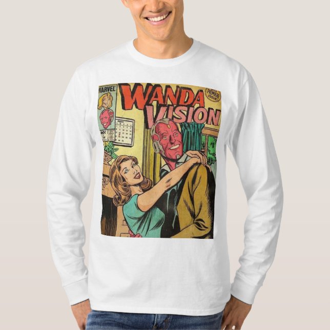 Buso marvel wanda vision unisex T-Shirt (Front)