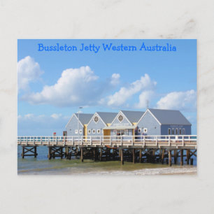 Busselton Jetty Western Australia Postcard