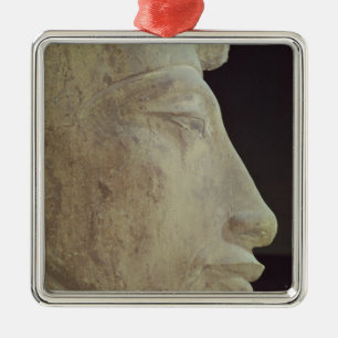 Bust of Amenophis IV from Temple of Amun, Metal Tree Decoration