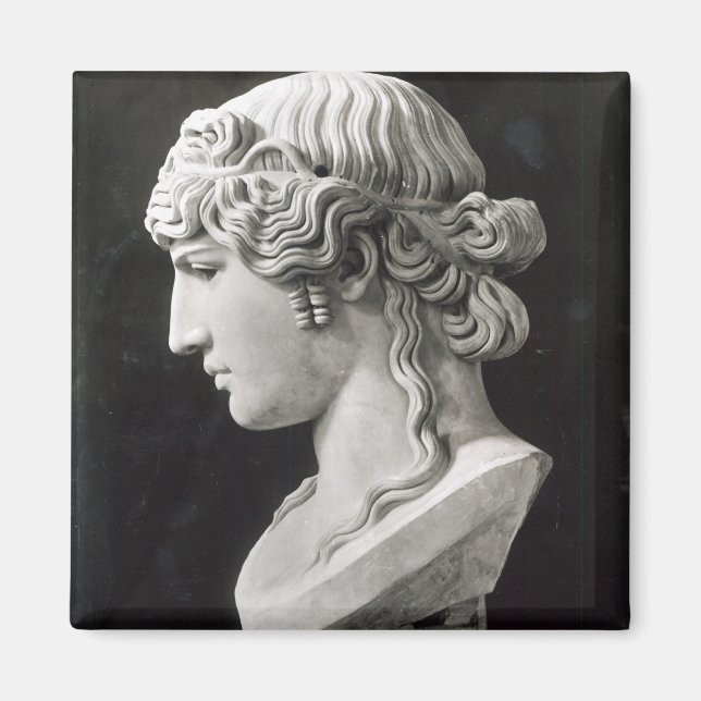 Bust of Antinous  called 'Antinous Mondragone' Magnet (Front)