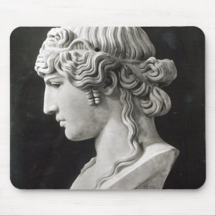 Bust of Antinous  called 'Antinous Mondragone' Mouse Pad