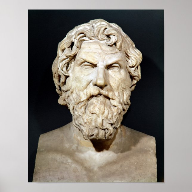 Bust of Antisthenes Poster (Front)