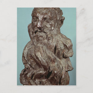 Bust of Auguste Rodin 1909 Postcard