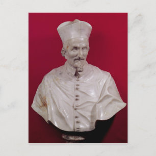 Bust of Cardinal Francesco Barberini Postcard