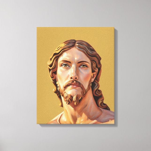 BUST OF CHRIST THE SAVIOR by MICHELANGELO 2026 Canvas Print (Front)