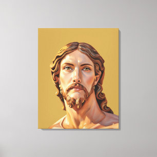 BUST OF CHRIST THE SAVIOR by MICHELANGELO 2026 Canvas Print