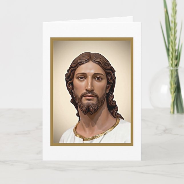BUST OF CHRIST THE SAVIOR by MICHELANGELO 2026___ Card (Front)