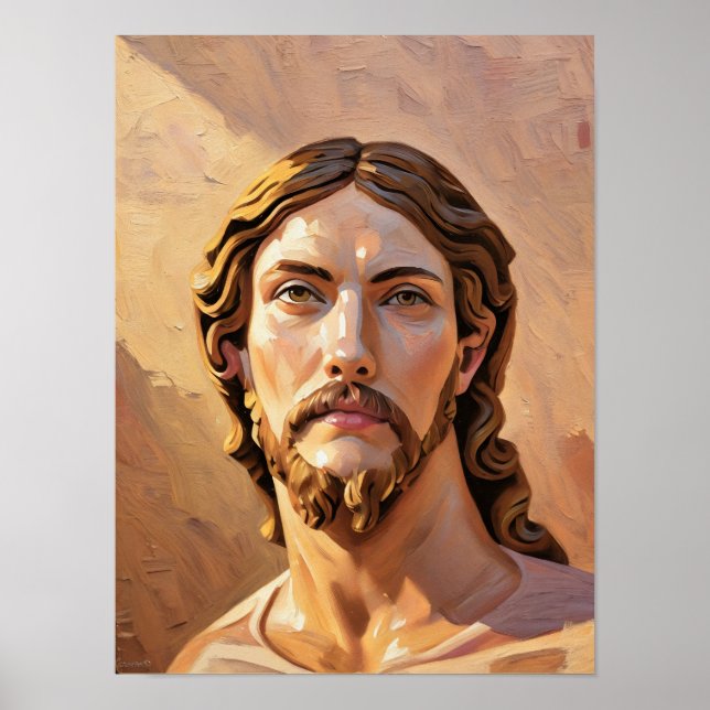 BUST OF CHRIST THE SAVIOR by MICHELANGELO 2026__ Poster (Front)