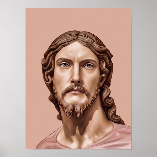 BUST OF CHRIST THE SAVIOR by MICHELANGELO 2026__ Poster (Front)