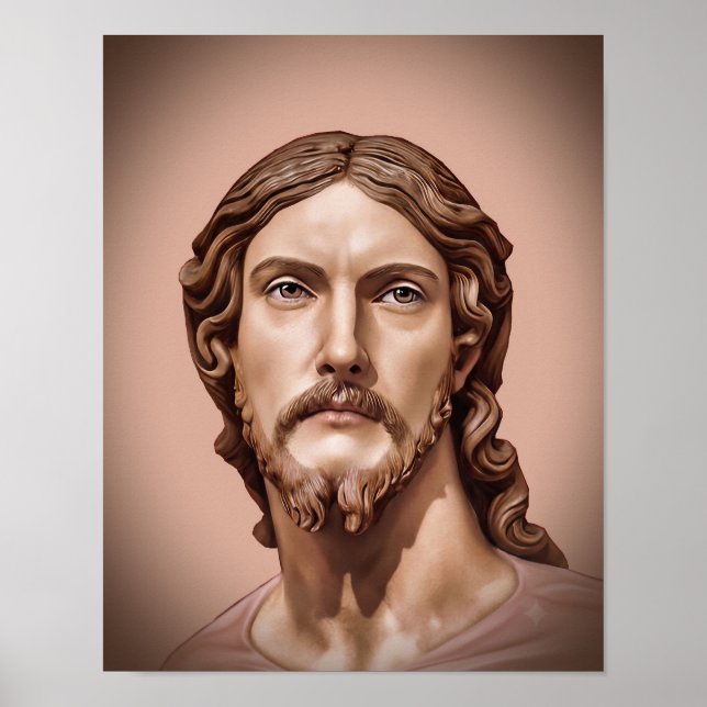 BUST OF CHRIST THE SAVIOR by MICHELANGELO 2026__ Poster (Front)