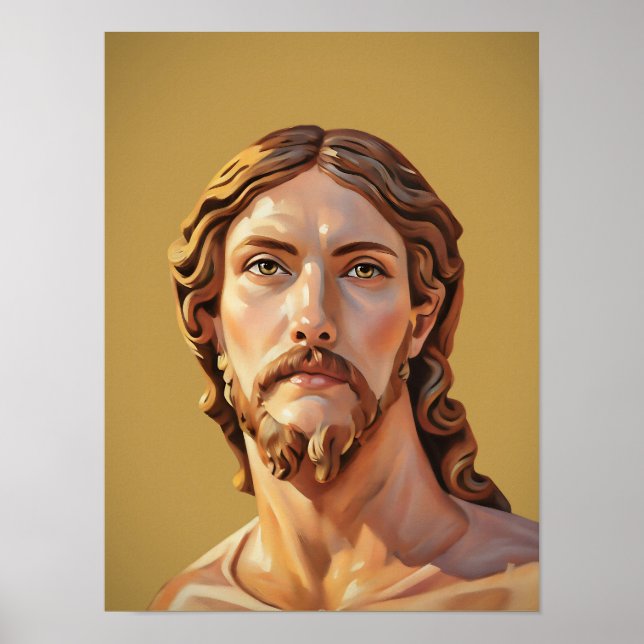BUST OF CHRIST THE SAVIOR by MICHELANGELO 2026__ Poster (Front)