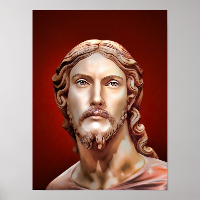 BUST OF CHRIST THE SAVIOR by MICHELANGELO 2026__ Poster (Front)