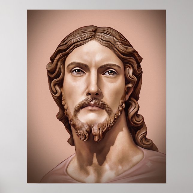 BUST OF CHRIST THE SAVIOR by MICHELANGELO 2026__ Poster (Front)