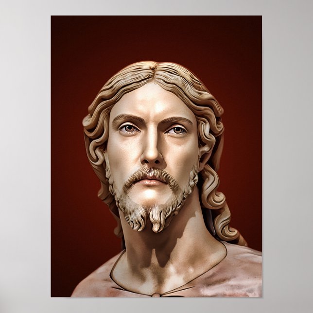 BUST OF CHRIST THE SAVIOR by MICHELANGELO 2026__ Poster (Front)