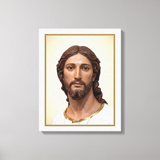 BUST OF CHRIST THE SAVIOUR by MICHELANGELO 2026 Canvas Print (Front)