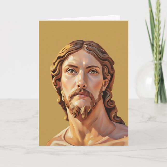 BUST OF CHRIST THE SAVIOUR by MICHELANGELO 2026 Card (Front)
