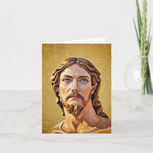 BUST OF CHRIST THE SAVIOUR by MICHELANGELO 2026 Card