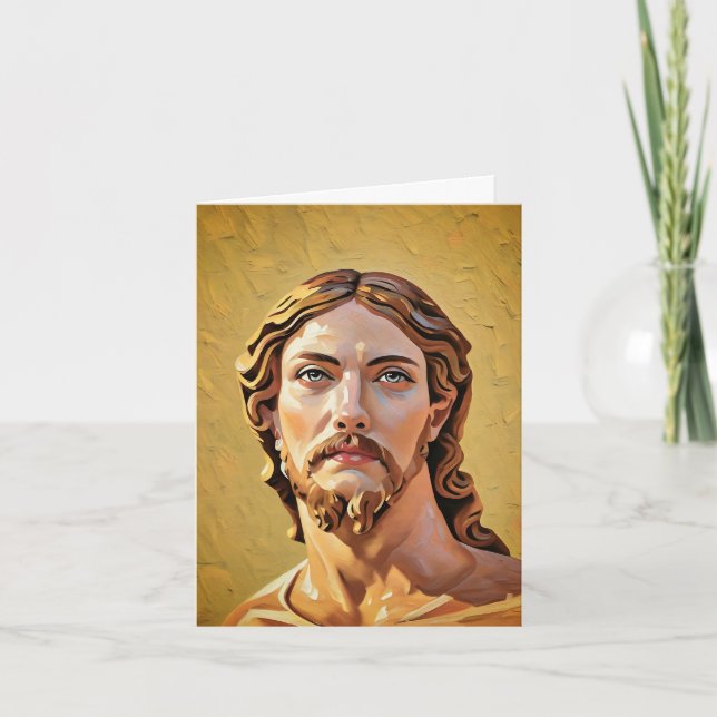 BUST OF CHRIST THE SAVIOUR by MICHELANGELO 2026 Card (Front)