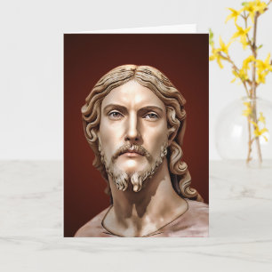 BUST OF CHRIST THE SAVIOUR by MICHELANGELO 2026 Card