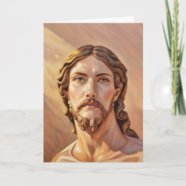 BUST OF CHRIST THE SAVIOUR by MICHELANGELO 2026 Card (Front)