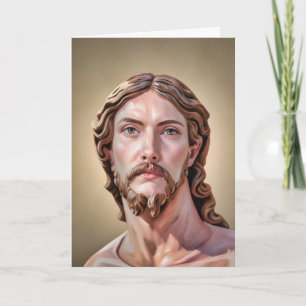 BUST OF CHRIST THE SAVIOUR by MICHELANGELO 2026 Card