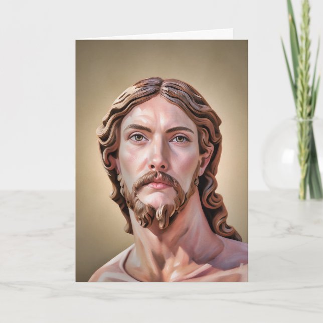 BUST OF CHRIST THE SAVIOUR by MICHELANGELO 2026 Card (Front)