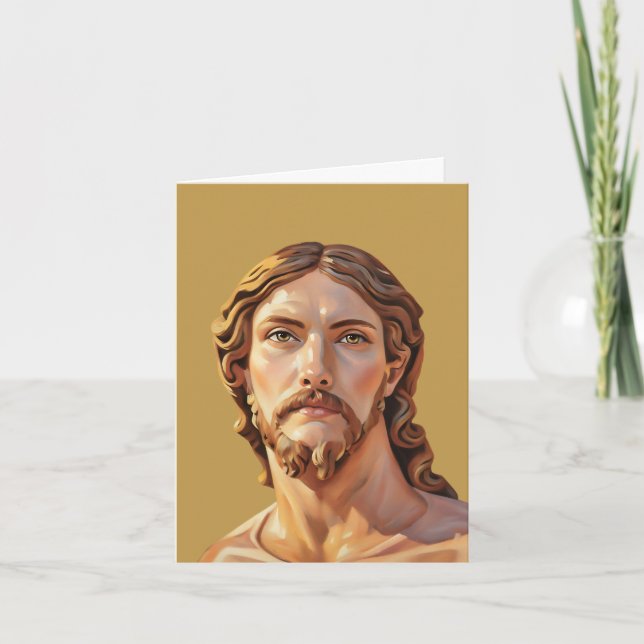 BUST OF CHRIST THE SAVIOUR by MICHELANGELO 2026 Card (Front)