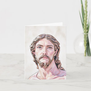 BUST OF CHRIST THE SAVIOUR by MICHELANGELO 2026 Card