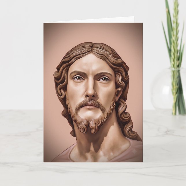 BUST OF CHRIST THE SAVIOUR by MICHELANGELO 2026 Card (Front)