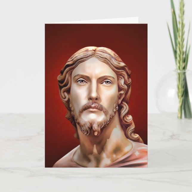 BUST OF CHRIST THE SAVIOUR by MICHELANGELO 2026 Card (Front)