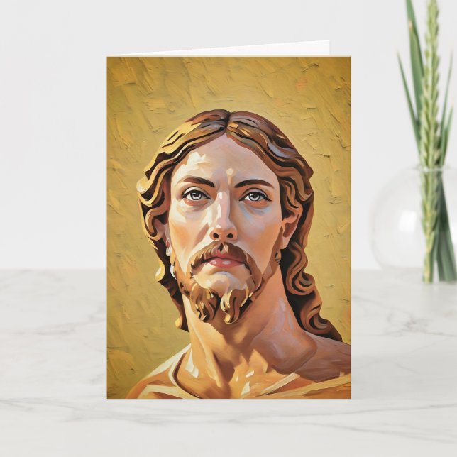 BUST OF CHRIST THE SAVIOUR by MICHELANGELO 2026 Card (Front)