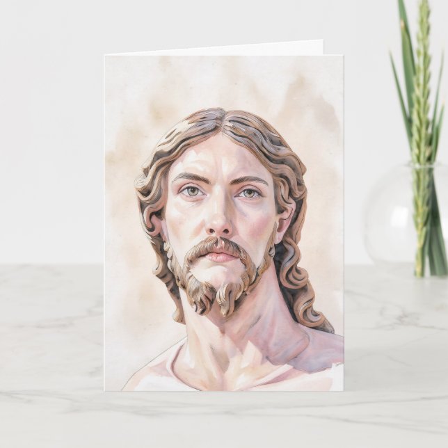 BUST OF CHRIST THE SAVIOUR by MICHELANGELO 2026 Card (Front)