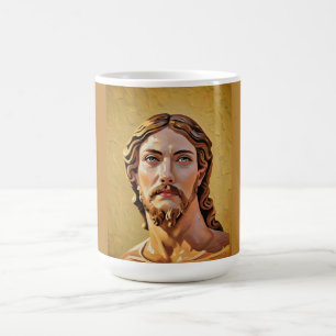 BUST OF CHRIST THE SAVIOUR by MICHELANGELO 2026_ Coffee Mug