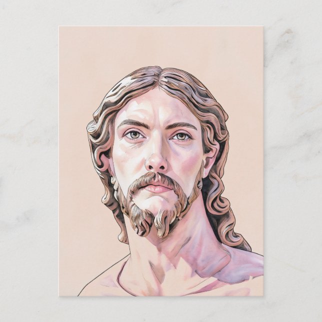 BUST OF CHRIST THE SAVIOUR by MICHELANGELO 2026 Postcard (Front)