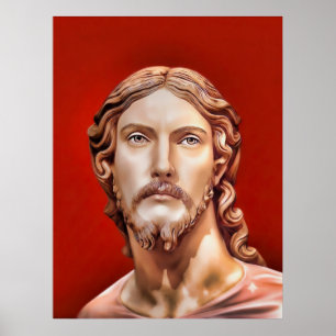 BUST OF CHRIST THE SAVIOUR by MICHELANGELO 2026 Poster