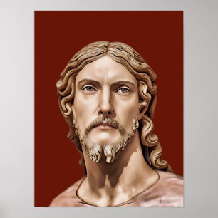 BUST OF CHRIST THE SAVIOUR by MICHELANGELO 2026 Poster