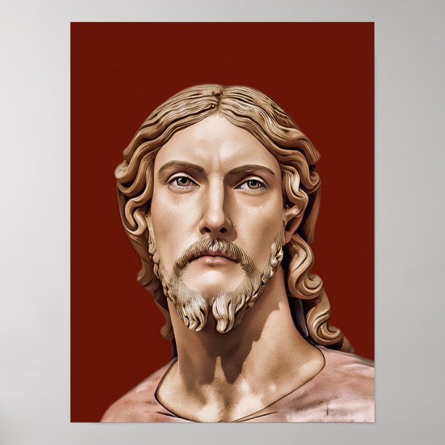 BUST OF CHRIST THE SAVIOUR by MICHELANGELO 2026 Poster (Front)