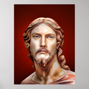 BUST OF CHRIST THE SAVIOUR by MICHELANGELO 2026 Poster