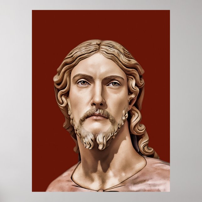 BUST OF CHRIST THE SAVIOUR by MICHELANGELO 2026 Poster (Front)