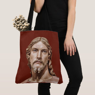 BUST OF CHRIST THE SAVIOUR by MICHELANGELO 2026 Tote Bag