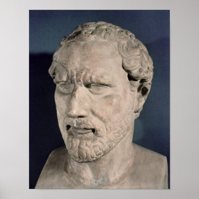 Bust of Demosthenes Poster (Front)