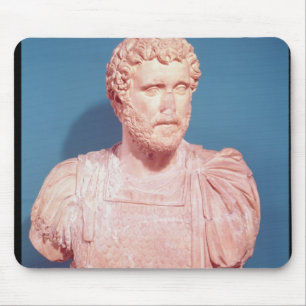 Bust of Emperor Antoninus Pius Mouse Pad