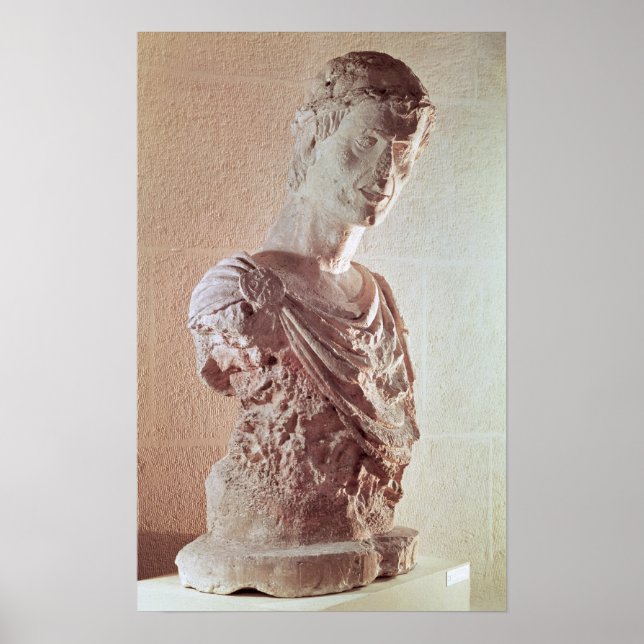 Bust of Emperor Frederick II Poster (Front)