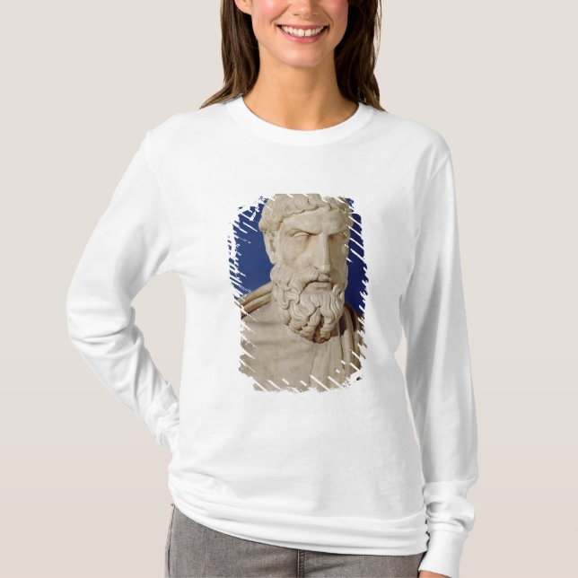 Bust of Epicurus T-Shirt (Front)